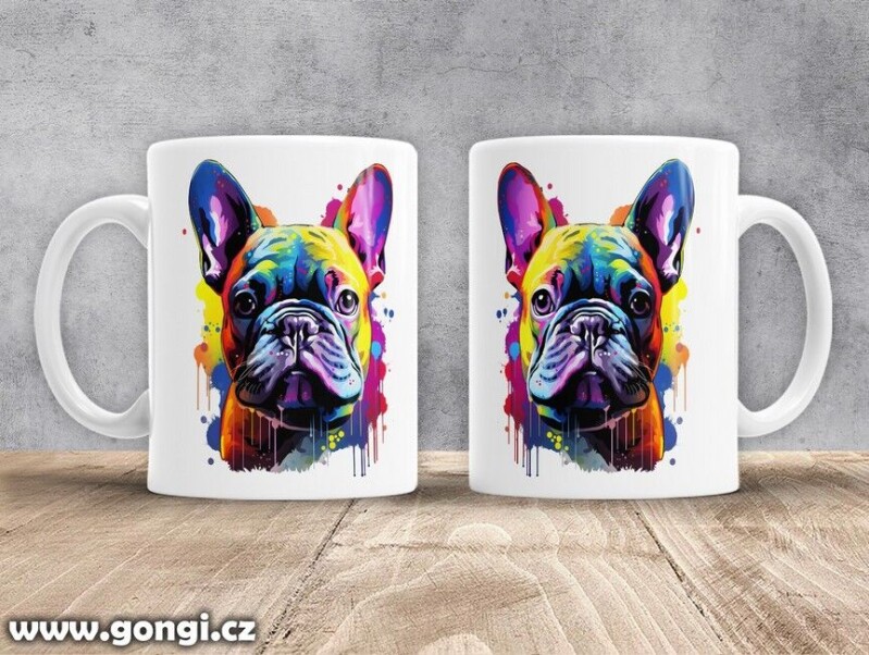 Hrnek - 0283 - Francouzský buldoček